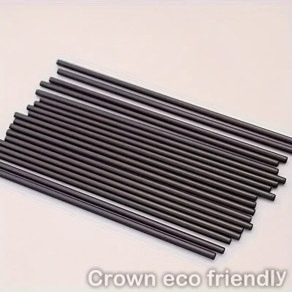 7 1/2" Unwrapped Coffee Stirrer / Sip Straw - 10000/Case