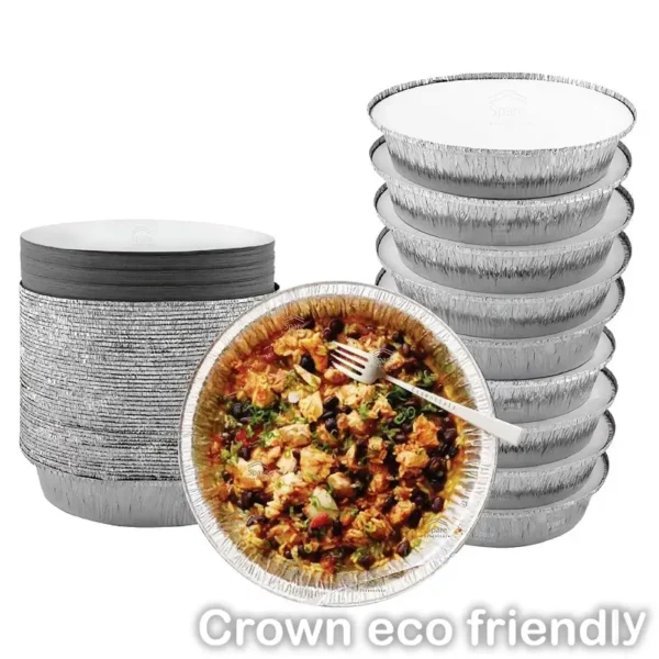 7" Round Aluminum Pan (500/CS)