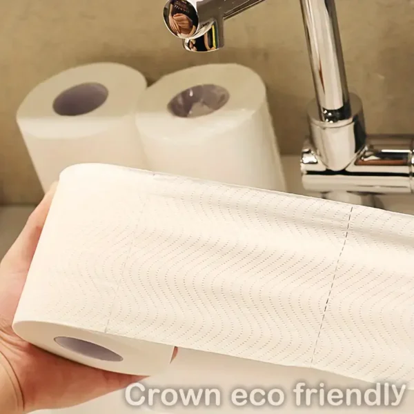 One-Ply Bathroom Tissue, Septic Safe, 1-Ply, White-96/case