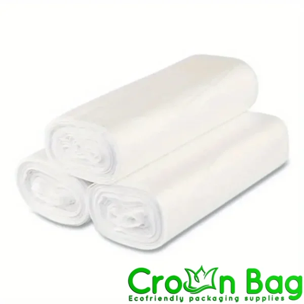 CLEAR Trash Can Liner 24X24 Gallons 12 MIC 1000 / Case