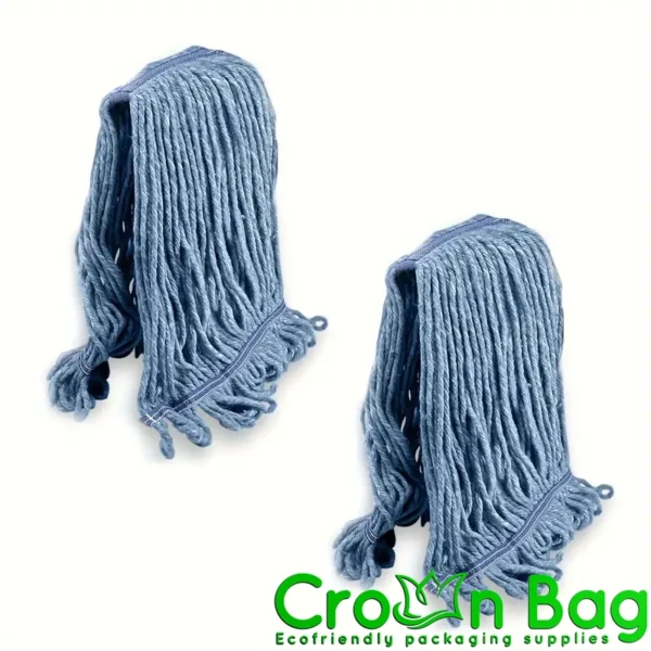 32 oz. Cotton Blend Loop End Mop Head with 5″ Band 12 / Case