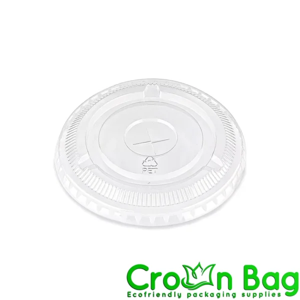 Pet plastic lid for 1.5 to 2.5 oz souffle cup / portion cup 2500 /Case