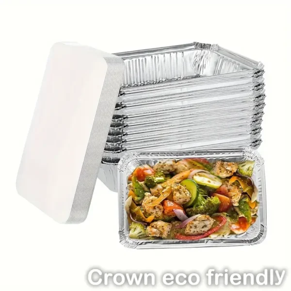 2 1/4 LB. Oblong Aluminum Foil Pan Heavy (500/Case)