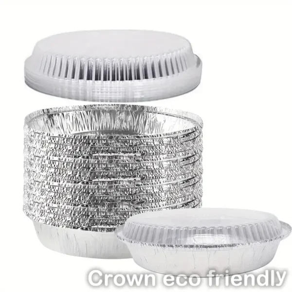 FOIL DOME LID FOR 7" ROUND FOIL PAN 500/CS