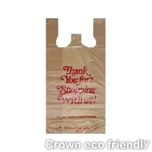1/6 BROWN PLASTIC BAG